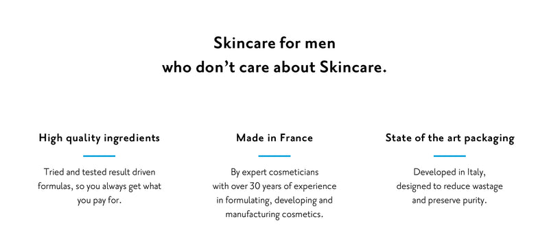 Skincare for Men